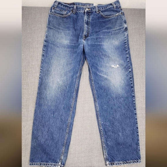 Levi's Other - Vintage Levi's Relaxed Straight 100% Cotton Denim Jeans. 38 × 32